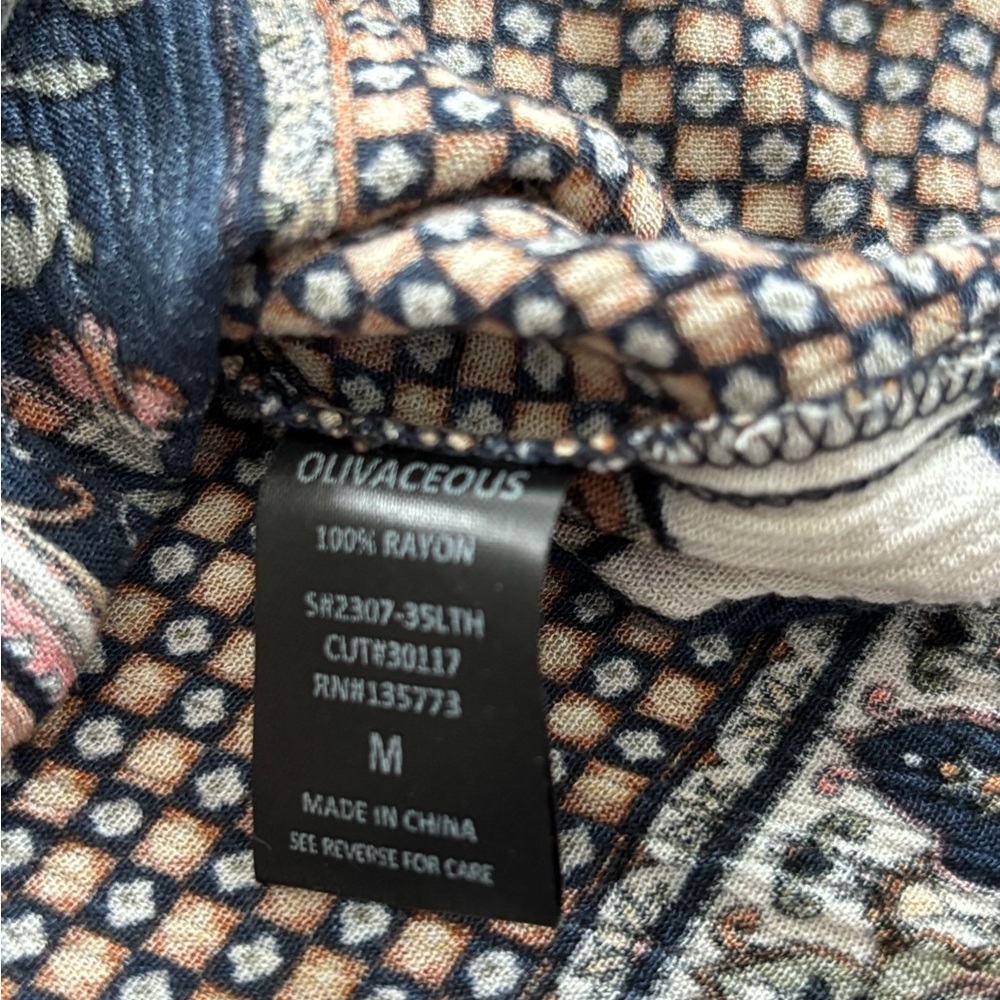 Mediterranean Chic Multi Media Pattern Printed Co… - image 5